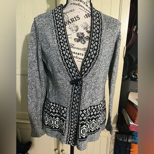 Christopher & Banks Toggle-Closure Cardigan